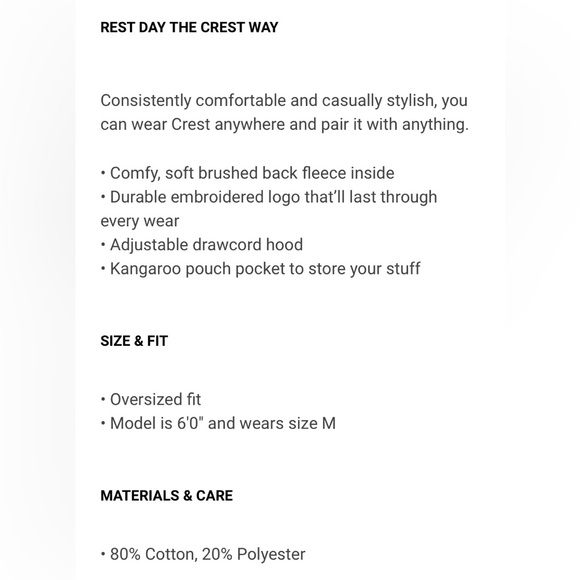 GYMSHARK Men’s Small Crest Oversized Hoodie Khaki Yellow- NWT - Picture 6 of 6